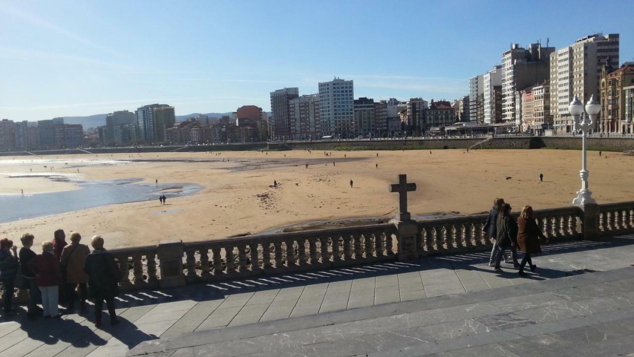 La Casa De Alba Apartment Gijon Bagian luar foto
