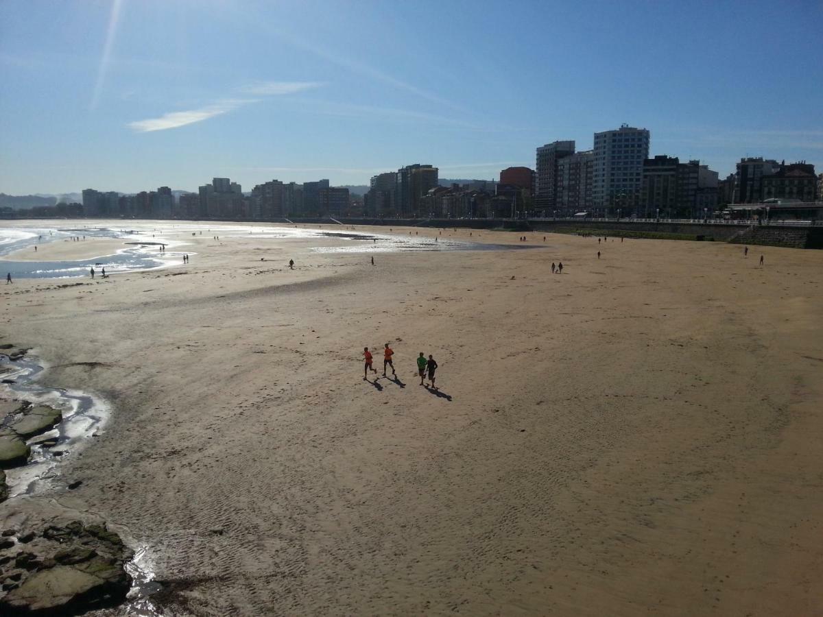 La Casa De Alba Apartment Gijon Bagian luar foto